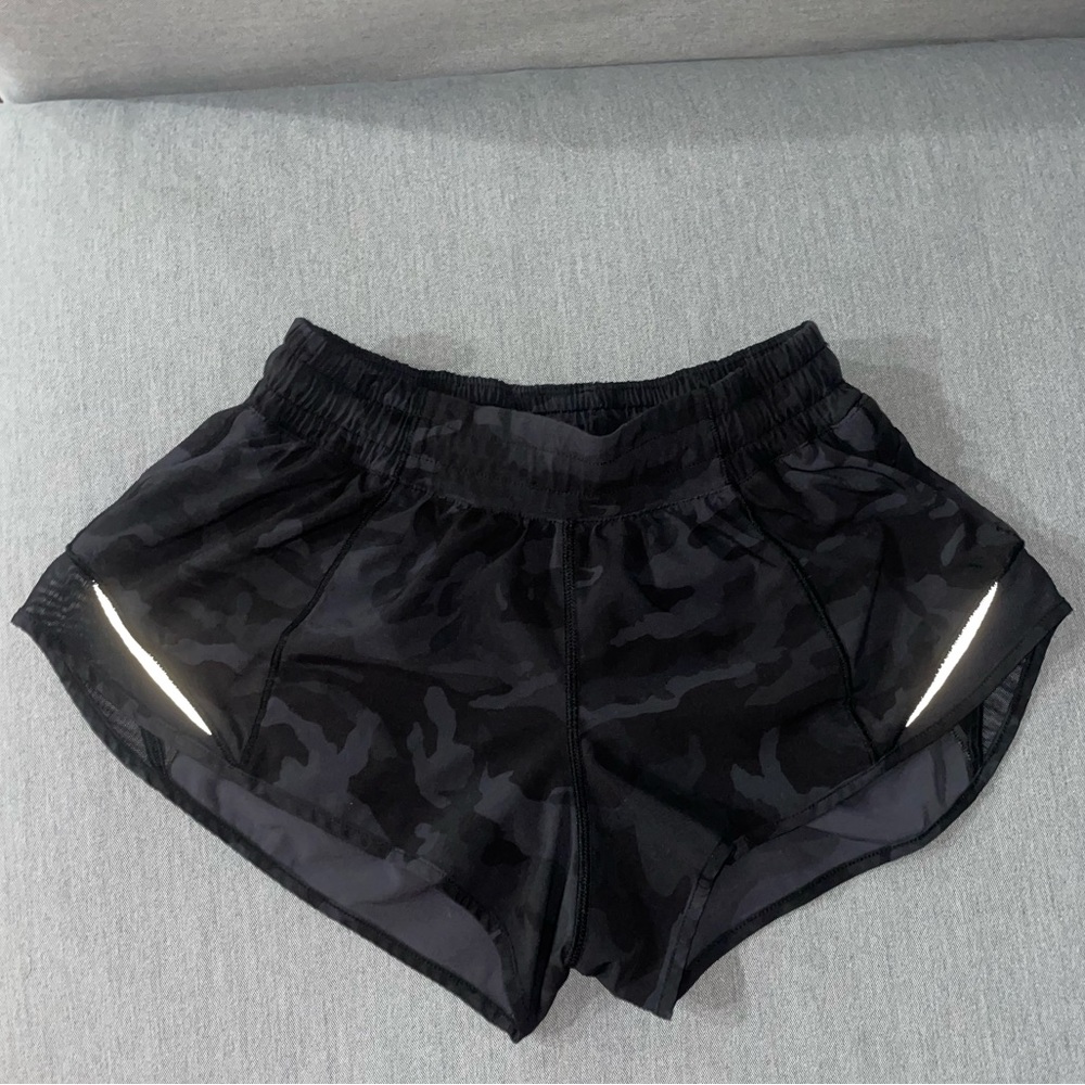 Camo lululemon shorts - size 4